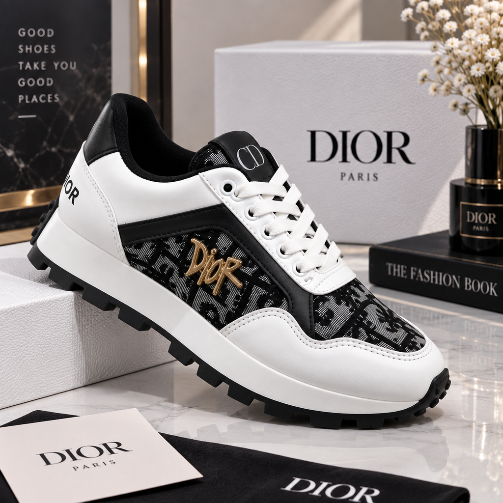 Dior-Style shoes  – Black & White