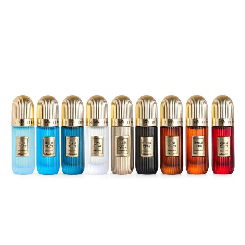 Tobacco Collection Set 9 x 20ml By Ibrahim Al Qurashi