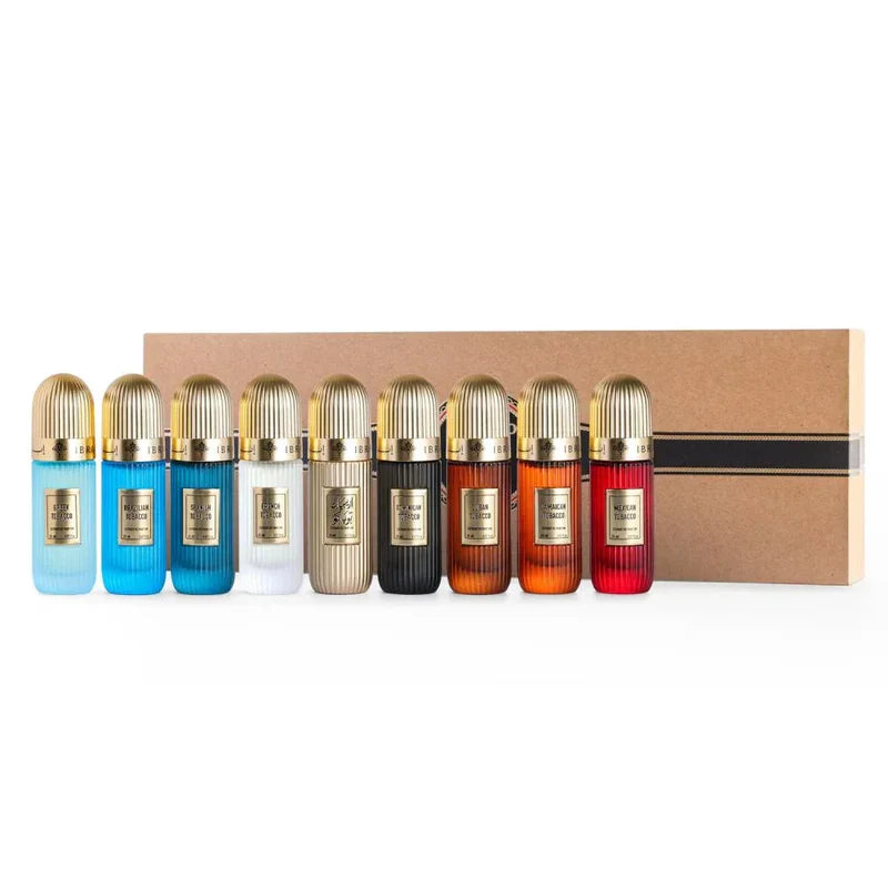 Tobacco Collection Set 9 x 20ml By Ibrahim Al Qurashi