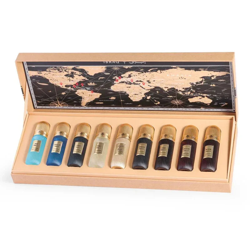 Tobacco Collection Set 9 x 20ml By Ibrahim Al Qurashi