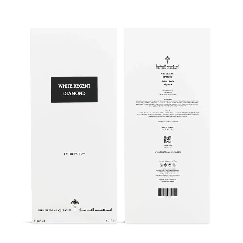 White Regent Diamond EDP 150ml by Ibrahim Al Qurashi